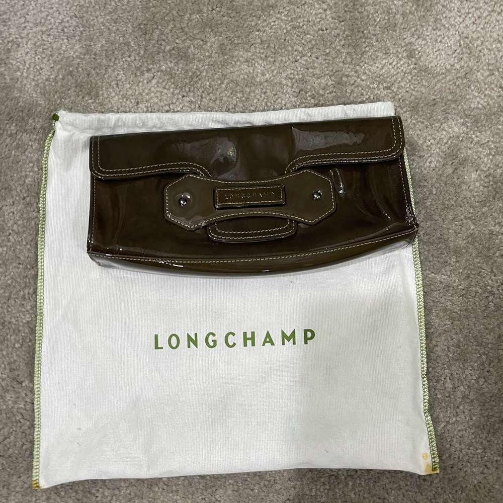 Longchamps clutch, excellent condition.